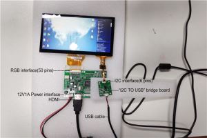 Malina psi i2c degmek ekrany